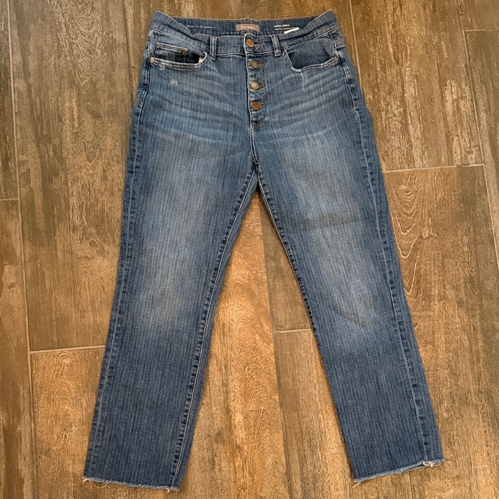 DL1961 Mara Ankle instasculpt Women's Straight Leg crop - Picture 1 of 10
